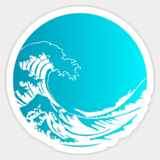 THE GREAT WAVE OF KANAGAWA Sticker